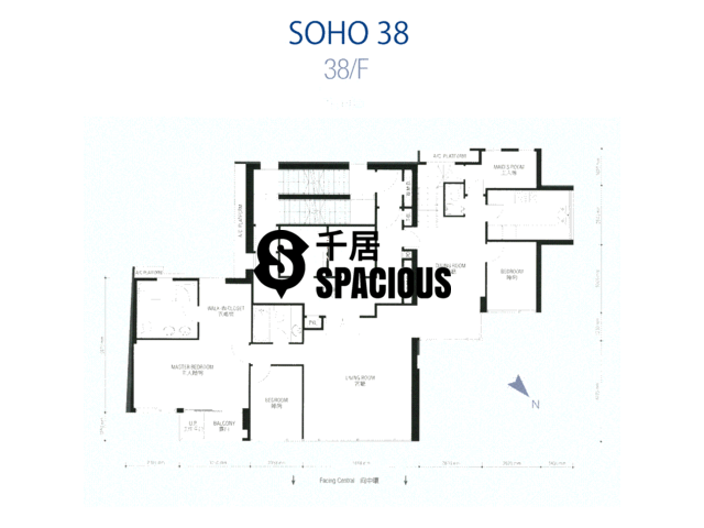 Mid Levels Central - Soho 38 Floor Plan 03