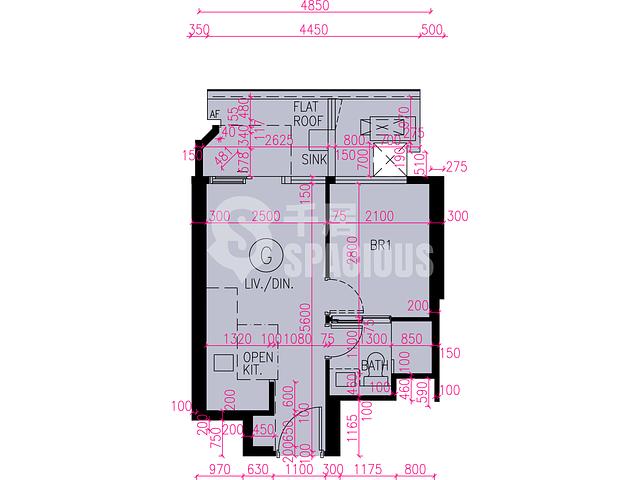 Tuen Mun - Novo Land Phase 3B Fiskars Block 1 Floor Plan 11