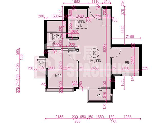 Tuen Mun - Novo Land Phase 3B Fiskars Block 1 Floor Plan 10