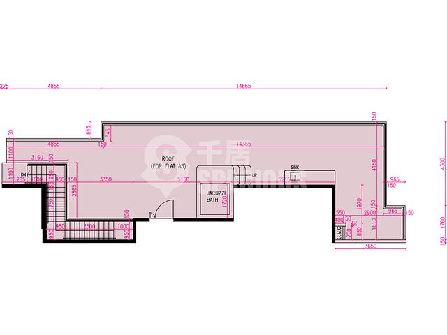 屯門 - Novo Land 3B期 Fiskars 1座 平面圖 25