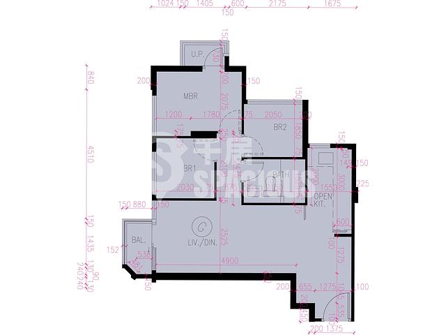 Tuen Mun - Novo Land Phase 3B Fiskars Block 2A Floor Plan 04