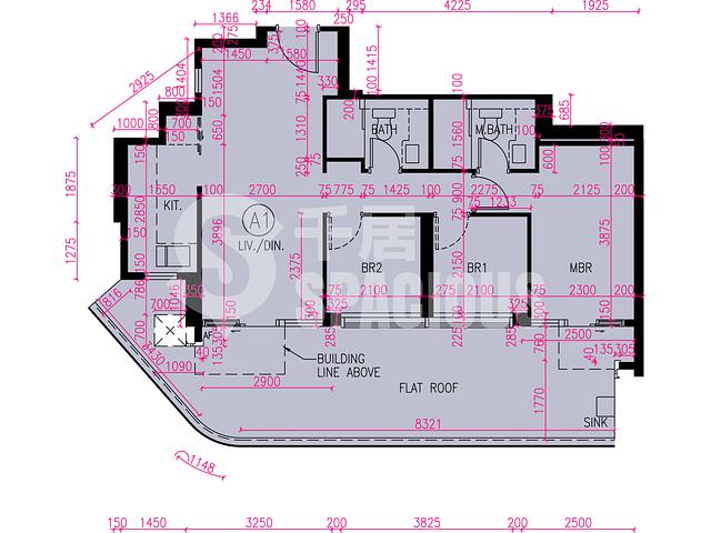 Tuen Mun - Novo Land Phase 3B Fiskars Block 2A Floor Plan 14