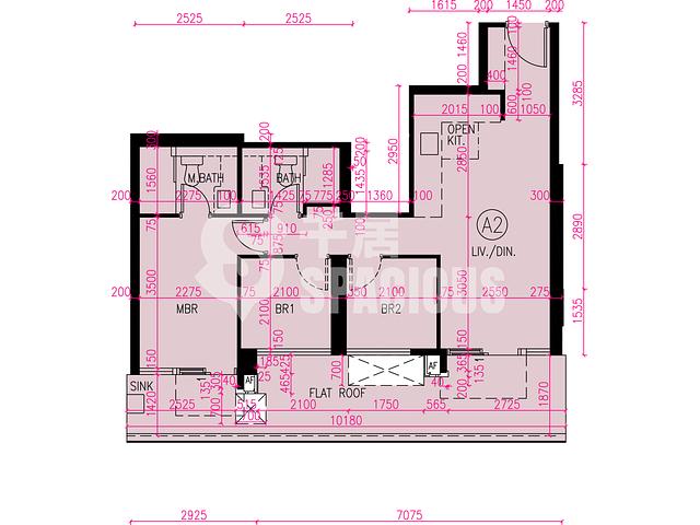 Tuen Mun - Novo Land Phase 3B Fiskars Block 2A Floor Plan 03