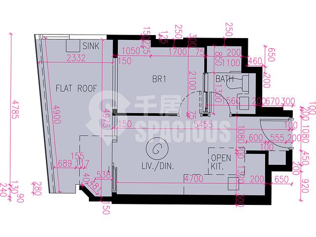 Tuen Mun - Novo Land Phase 3B Fiskars Block 2A Floor Plan 12