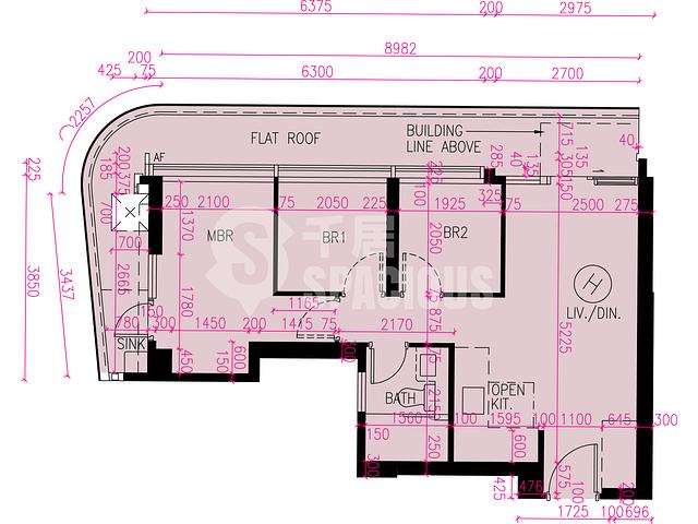 Tuen Mun - Novo Land Phase 3B Fiskars Block 2A Floor Plan 20