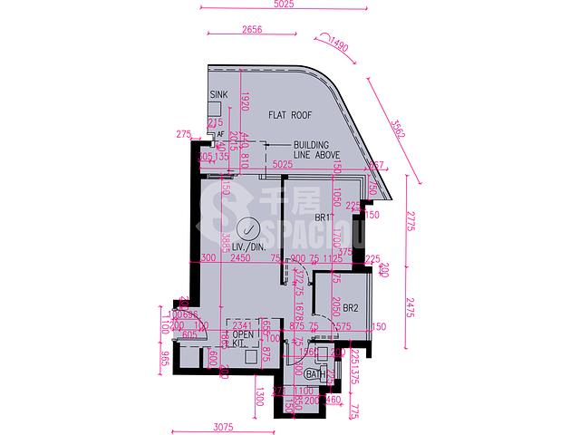 Tuen Mun - Novo Land Phase 3B Fiskars Block 2A Floor Plan 02