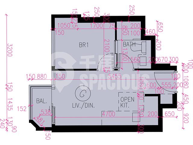 Tuen Mun - Novo Land Phase 3B Fiskars Block 2A Floor Plan 16