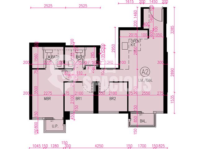 Tuen Mun - Novo Land Phase 3B Fiskars Block 2A Floor Plan 09