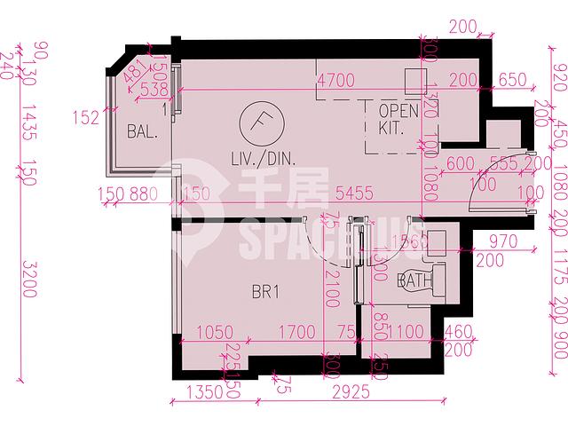 Tuen Mun - Novo Land Phase 3B Fiskars Block 2A Floor Plan 15