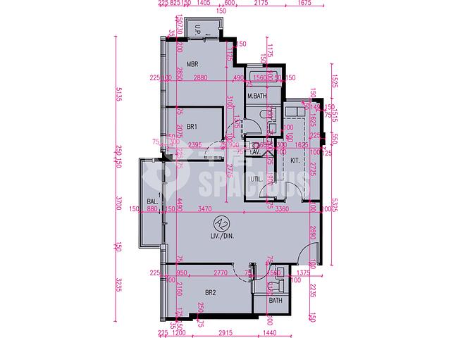 Tuen Mun - Novo Land Phase 3B Fiskars Block 2A Floor Plan 18