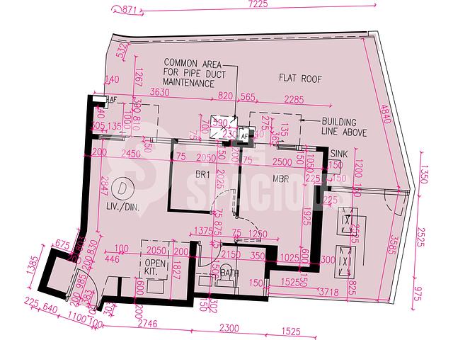 Tuen Mun - Novo Land Phase 3B Fiskars Block 2B Floor Plan 13