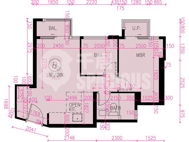 Tuen Mun - Novo Land Phase 3B Fiskars Block 2B Floor Plan 07