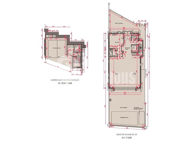 Pok Fu Lam - Mount Pokfulam 86C, Pok Fu Lam Road Floor Plan 02