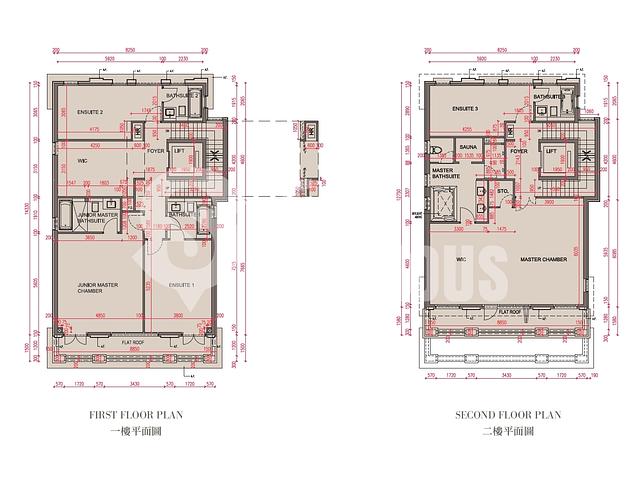 Pok Fu Lam - Mount Pokfulam 86E, Pok Fu Lam Road Floor Plan 01