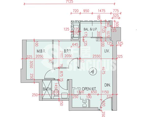 Lohas Park - Lohas Park Phase 11D Villa Garda III Block 3A Floor Plan 02