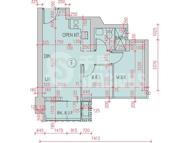 Lohas Park - Lohas Park Phase 11D Villa Garda III Block 3A Floor Plan 04