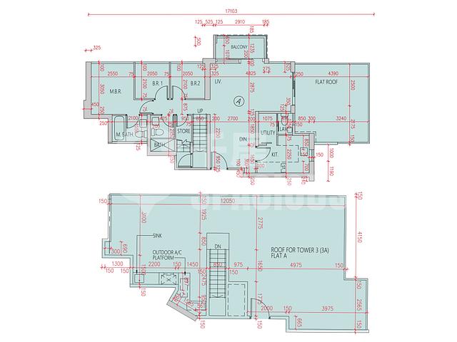 Lohas Park - Lohas Park Phase 11D Villa Garda III Block 3A Floor Plan 07