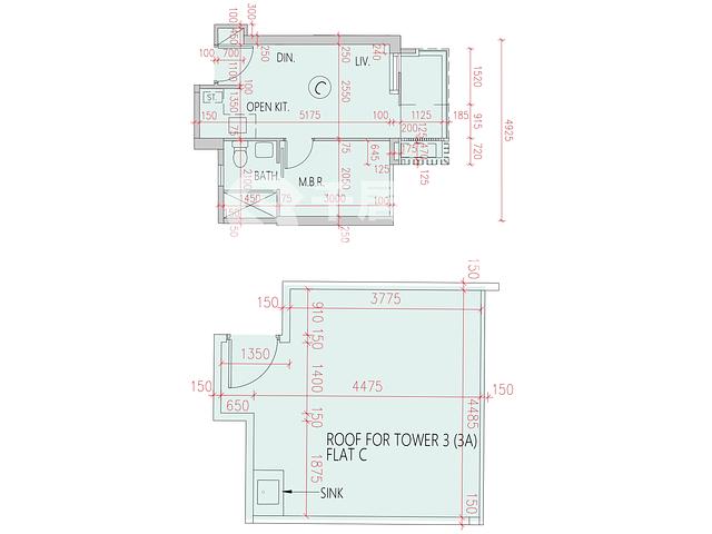 Lohas Park - Lohas Park Phase 11D Villa Garda III Block 3A Floor Plan 09