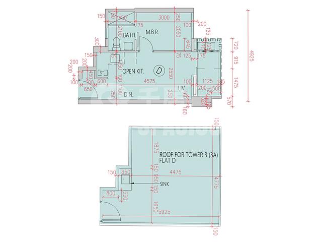 Lohas Park - Lohas Park Phase 11D Villa Garda III Block 3A Floor Plan 08