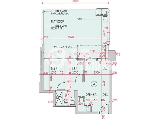 Lohas Park - Lohas Park Phase 11D Villa Garda III Block 3A Floor Plan 14