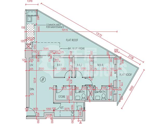 Lohas Park - Lohas Park Phase 11D Villa Garda III Block 3A Floor Plan 13