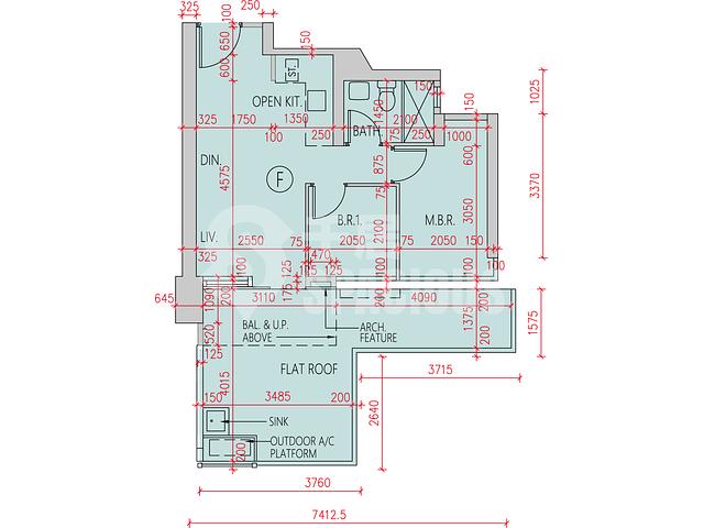 Lohas Park - Lohas Park Phase 11D Villa Garda III Block 3A Floor Plan 12