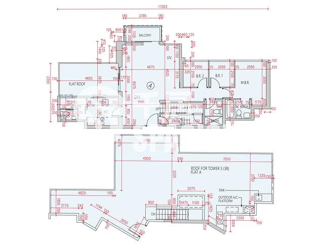 Lohas Park - Lohas Park Phase 11D Villa Garda III Block 3B Floor Plan 07