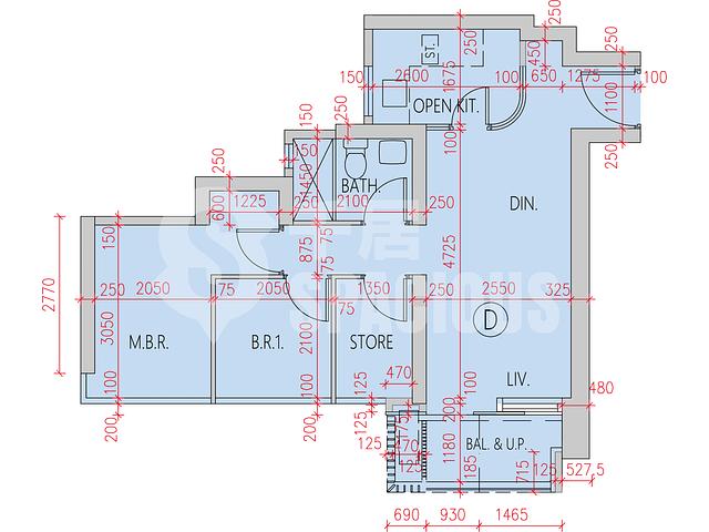 Lohas Park - Lohas Park Phase 11D Villa Garda III Block 3B Floor Plan 10