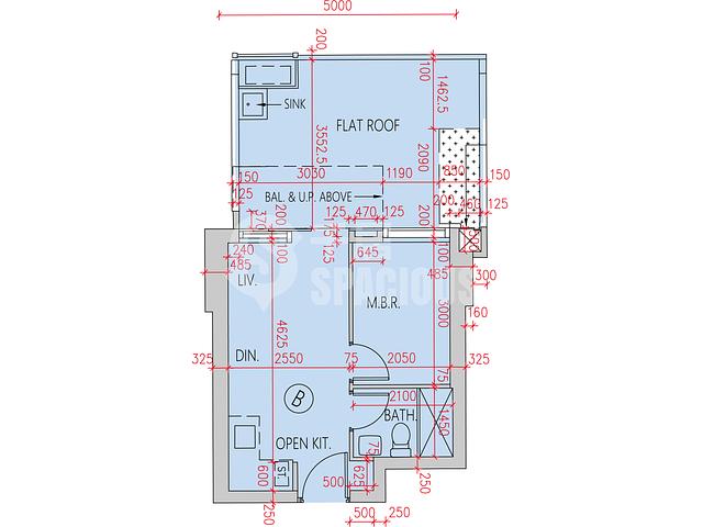 Lohas Park - Lohas Park Phase 11D Villa Garda III Block 3B Floor Plan 01