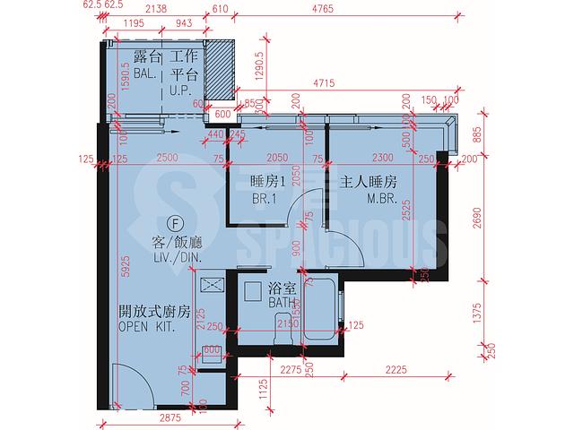 Kai Tak - Twin Victoria Block 1A Floor Plan 04