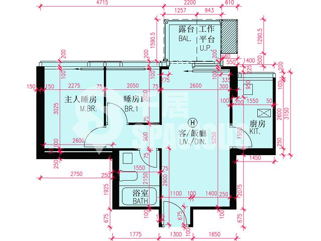 Kai Tak - Twin Victoria Block 1B Floor Plan 06