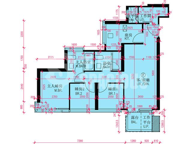 Kai Tak - Twin Victoria Block 2B Floor Plan 06