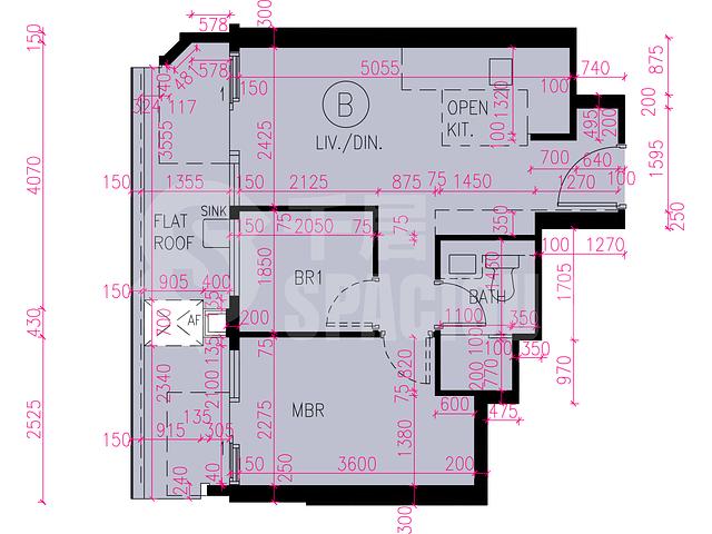 Tuen Mun - Novo Land Phase 2A Arreso Tower 3 Floor Plan 04