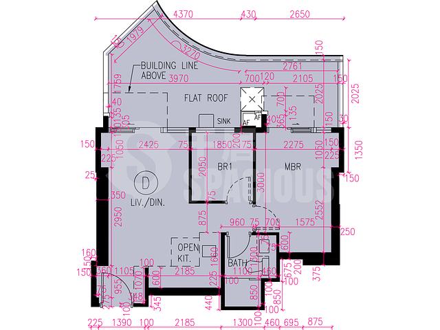 Tuen Mun - Novo Land Phase 2A Arreso Tower 3 Floor Plan 06