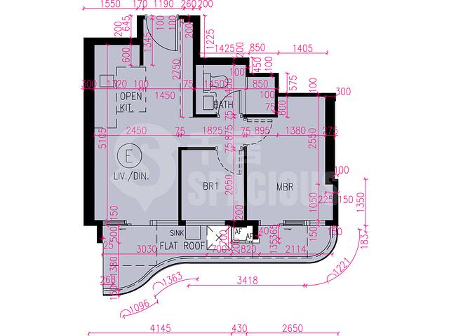 Tuen Mun - Novo Land Phase 2A Arreso Tower 3 Floor Plan 04