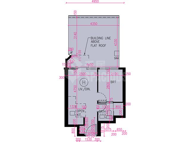 Tuen Mun - Novo Land Phase 2A Arreso Tower 3 Floor Plan 12