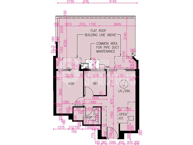 Tuen Mun - Novo Land Phase 2A Arreso Tower 3 Floor Plan 08