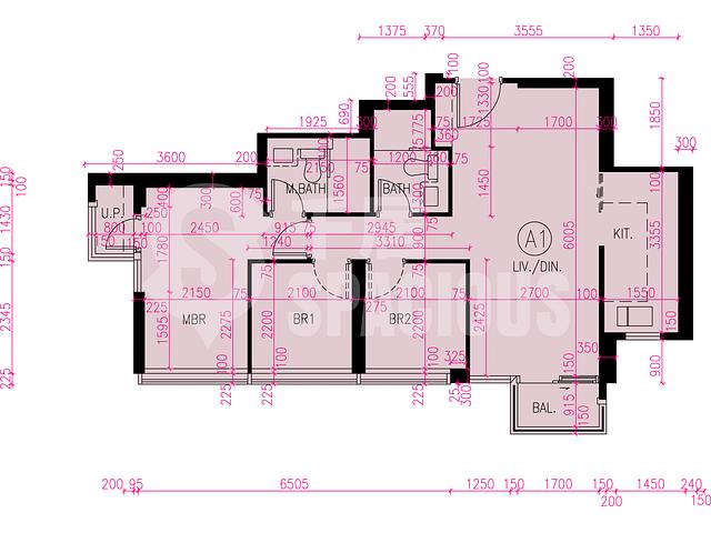 Tuen Mun - Novo Land Phase 2A Arreso Tower 3 Floor Plan 07