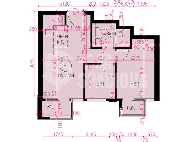 Tuen Mun - Novo Land Phase 2A Arreso Tower 3 Floor Plan 11