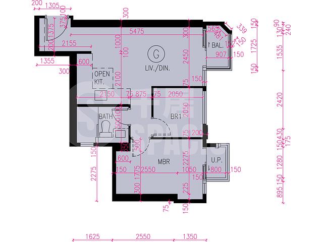 Tuen Mun - Novo Land Phase 2A Arreso Tower 3 Floor Plan 15