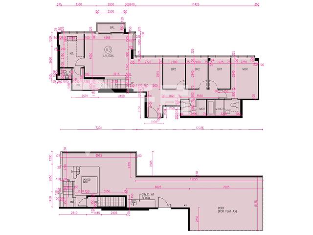 Tuen Mun - Novo Land Phase 2A Arreso Tower 3 Floor Plan 05