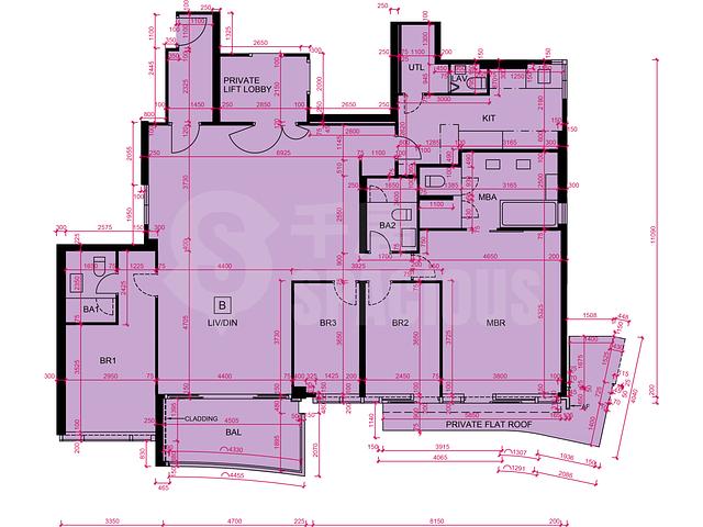 Kai Tak - Cullinan Sky Phase 1 Tower 3 Floor Plan 03