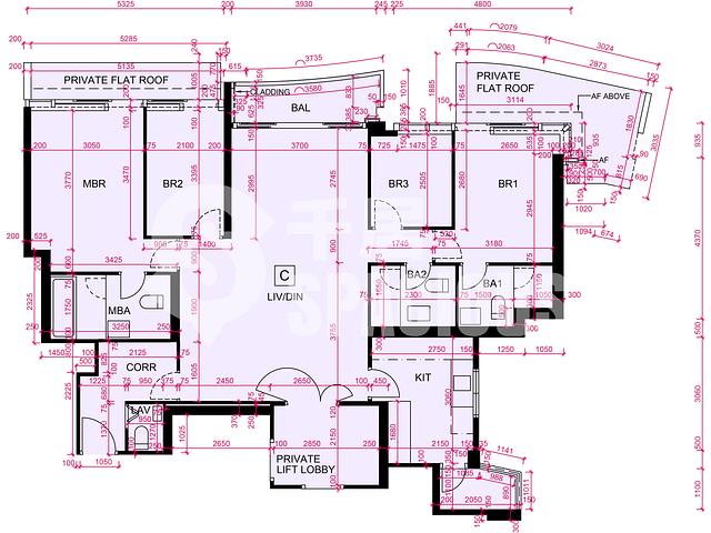 Kai Tak - Cullinan Sky Phase 1 Tower 3 Floor Plan 05