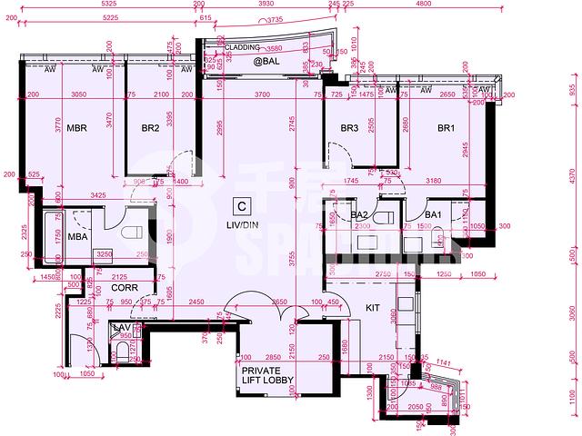 Kai Tak - Cullinan Sky Phase 1 Tower 3 Floor Plan 07