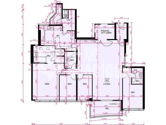 Kai Tak - Cullinan Sky Phase 1 Tower 3 Floor Plan 07