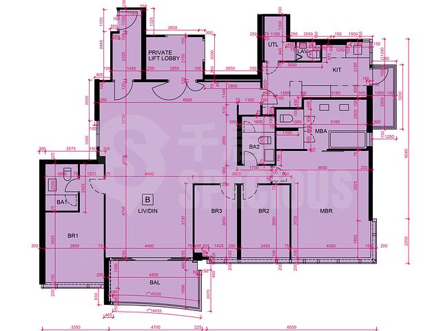 Kai Tak - Cullinan Sky Phase 1 Tower 3 Floor Plan 09