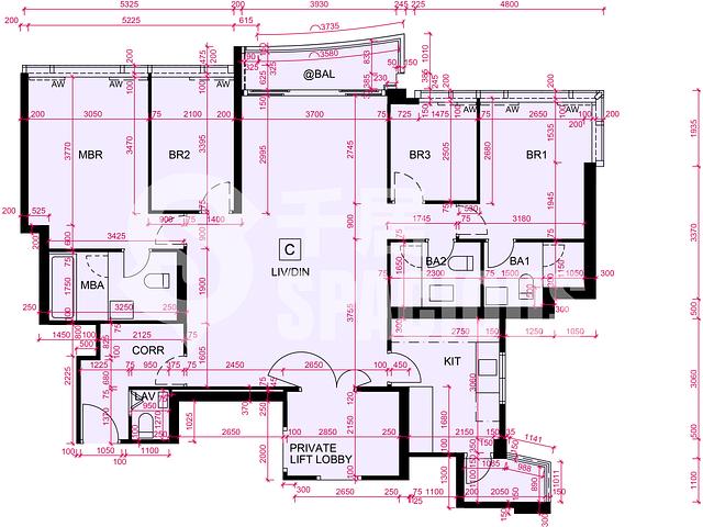 Kai Tak - Cullinan Sky Phase 1 Tower 3 Floor Plan 04