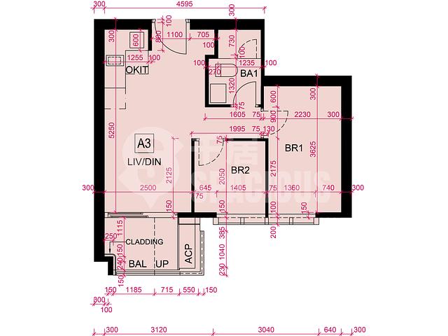 Kai Tak - Cullinan Sky Phase 1 Tower 3 Floor Plan 14