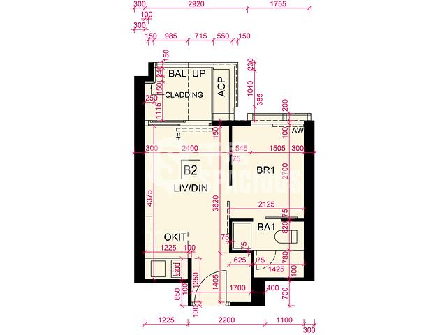 Kai Tak - Cullinan Sky Phase 1 Tower 3 Floor Plan 15