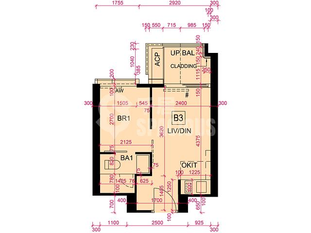 Kai Tak - Cullinan Sky Phase 1 Tower 3 Floor Plan 16